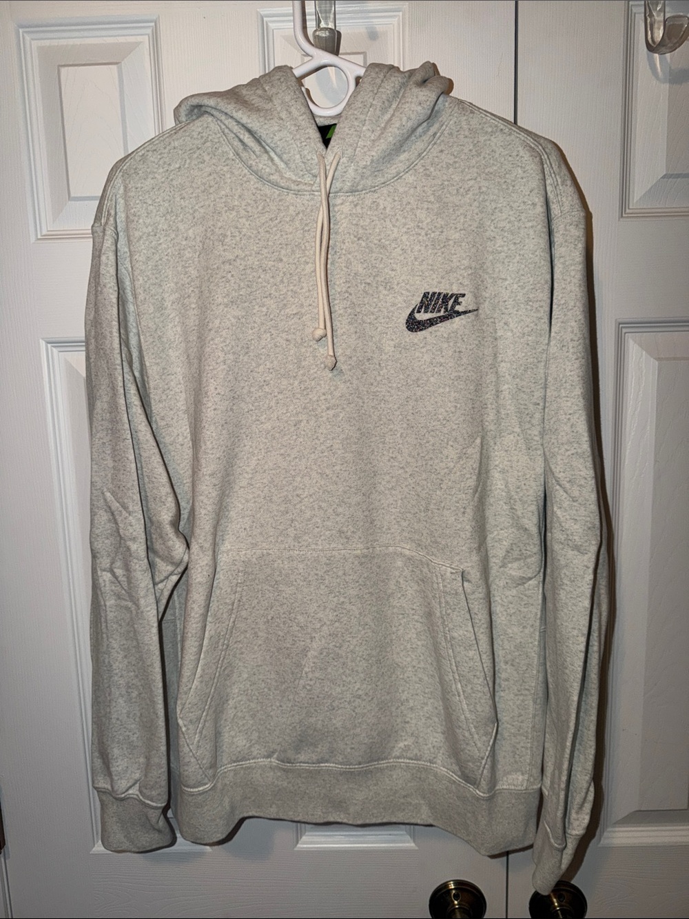 Nike Light Gray Heather Pullover Hoodie